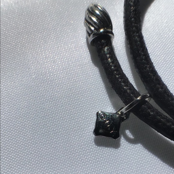 David Yurman leather bracelet - Picture 2 of 5